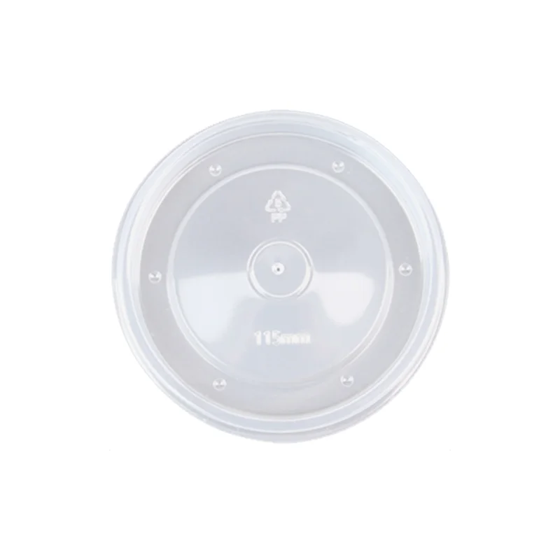 Pp Lid 115mm · Round Kraft Soup Cups (lids) · product image
